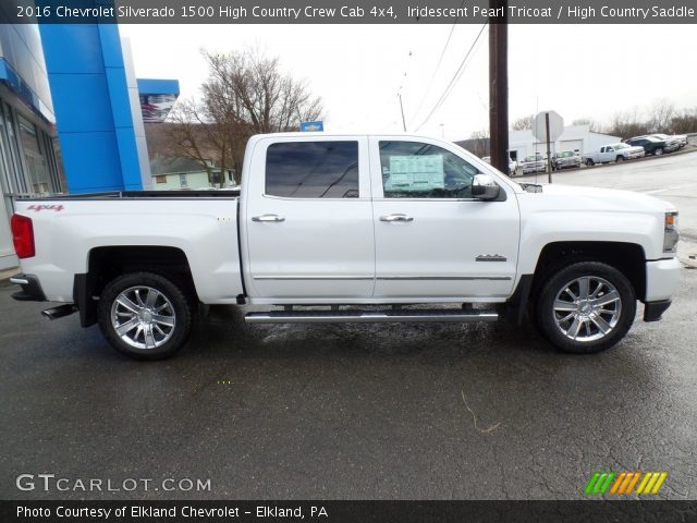 2016 Chevrolet Silverado 1500 High Country Crew Cab 4x4 in Iridescent Pearl Tricoat