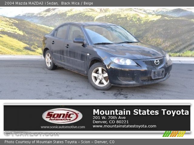 2004 Mazda MAZDA3 i Sedan in Black Mica