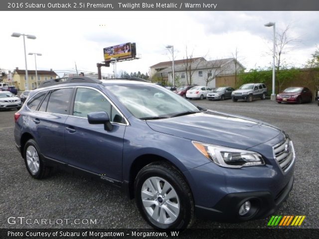 2016 Subaru Outback 2.5i Premium in Twilight Blue Metallic