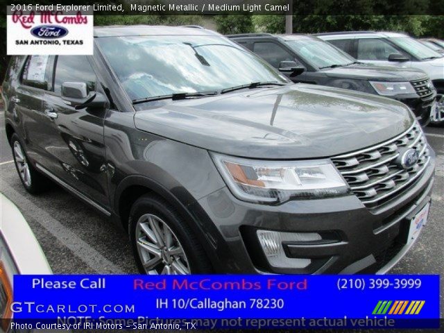 2016 Ford Explorer Limited in Magnetic Metallic