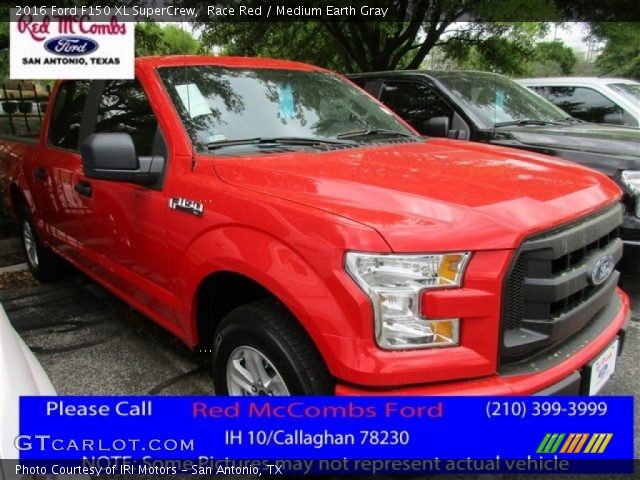 2016 Ford F150 XL SuperCrew in Race Red