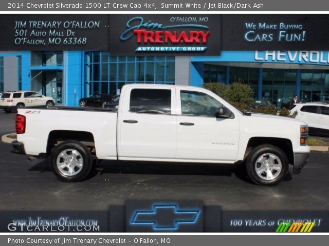 2014 Chevrolet Silverado 1500 LT Crew Cab 4x4 in Summit White