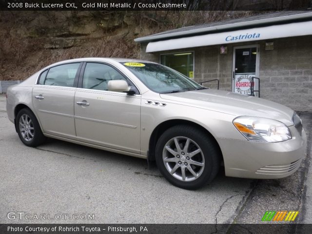 2008 Buick Lucerne CXL in Gold Mist Metallic