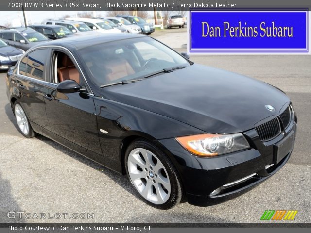 2008 BMW 3 Series 335xi Sedan in Black Sapphire Metallic