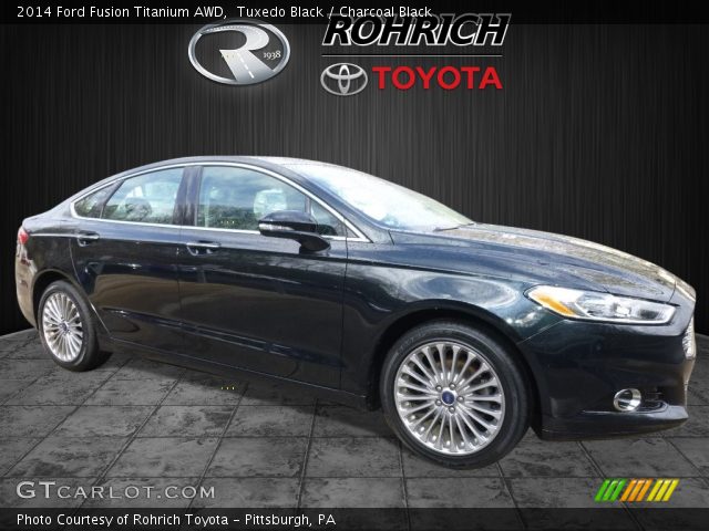2014 Ford Fusion Titanium AWD in Tuxedo Black