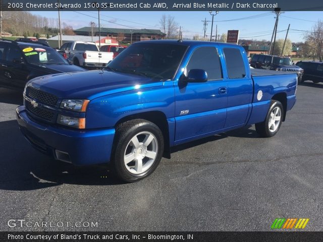 2003 Chevrolet Silverado 1500 SS Extended Cab AWD in Arrival Blue Metallic