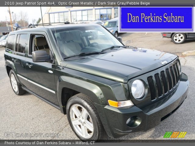 2010 Jeep Patriot Sport 4x4 in Optic Green Metallic