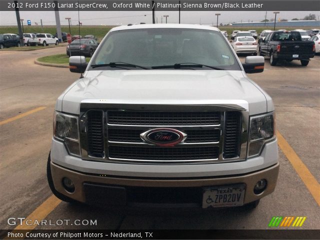 2012 Ford F150 Lariat SuperCrew in Oxford White