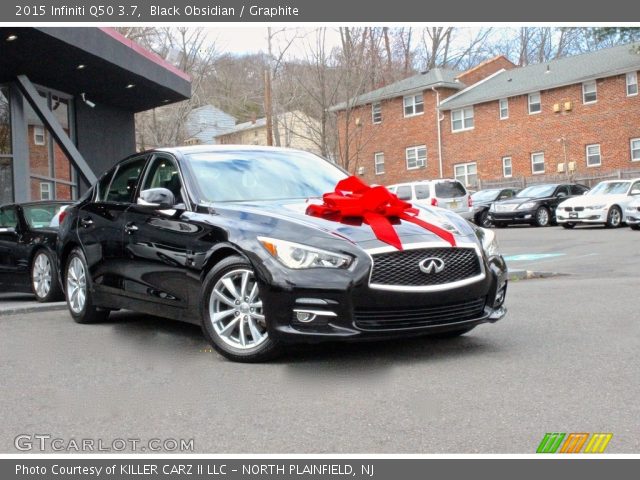 2015 Infiniti Q50 3.7 in Black Obsidian