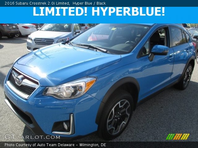 2016 Subaru Crosstrek 2.0i Limited in Hyper Blue