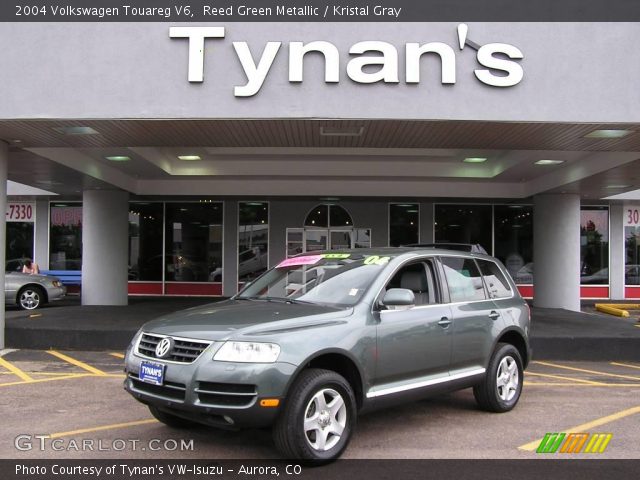 2004 Volkswagen Touareg V6 in Reed Green Metallic