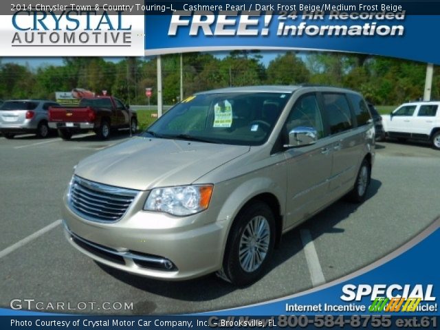 2014 Chrysler Town & Country Touring-L in Cashmere Pearl