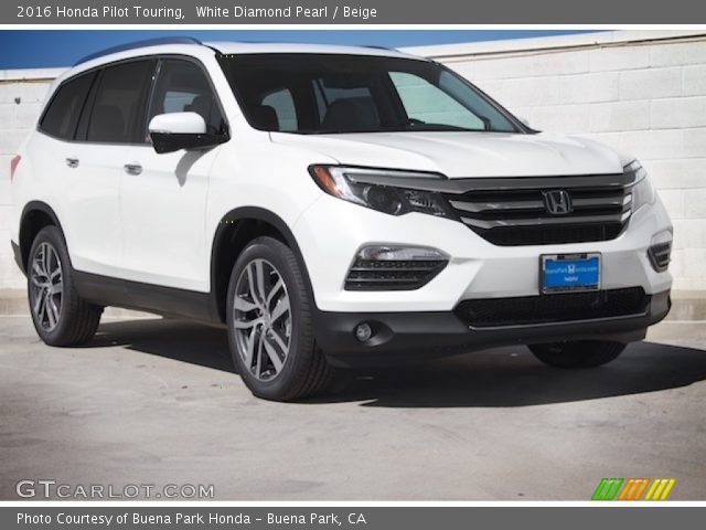 2016 Honda Pilot Touring in White Diamond Pearl