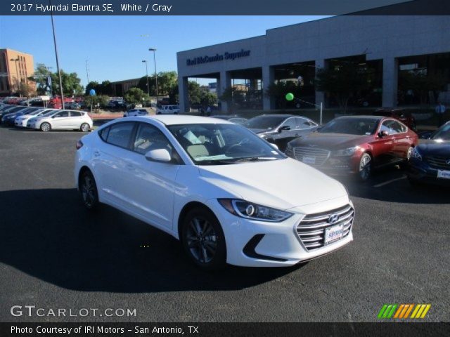 2017 Hyundai Elantra SE in White