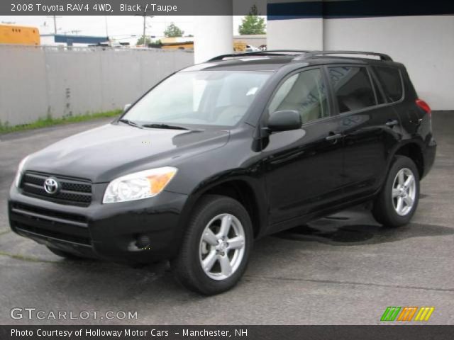 2008 Toyota RAV4 4WD in Black