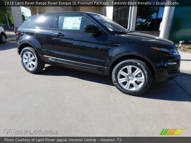 2016 Land Rover Range Rover Evoque SE Premium Package in Santorini Black Metalllic
