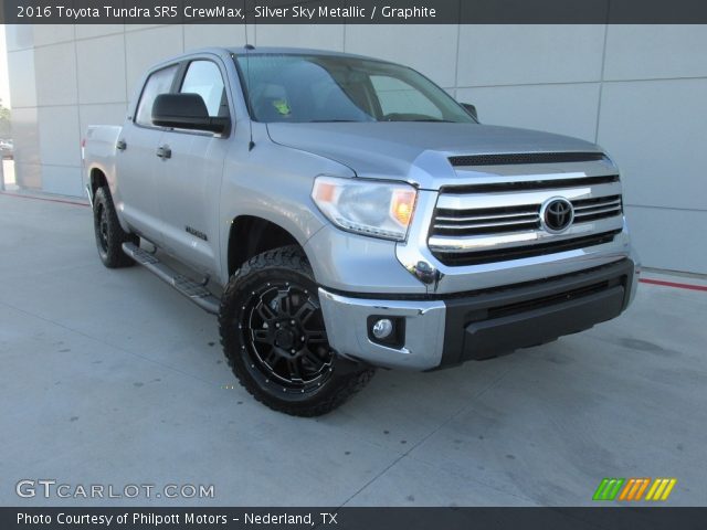 2016 Toyota Tundra SR5 CrewMax in Silver Sky Metallic