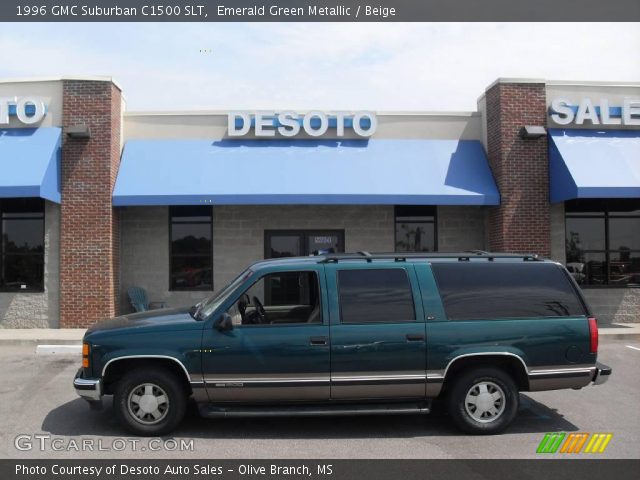 1996 GMC Suburban C1500 SLT in Emerald Green Metallic