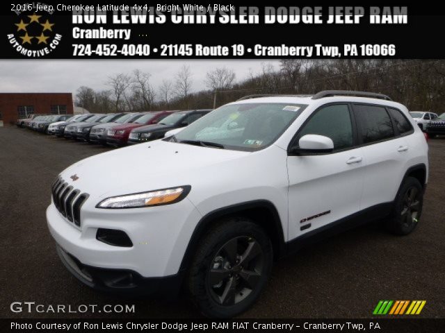 2016 Jeep Cherokee Latitude 4x4 in Bright White