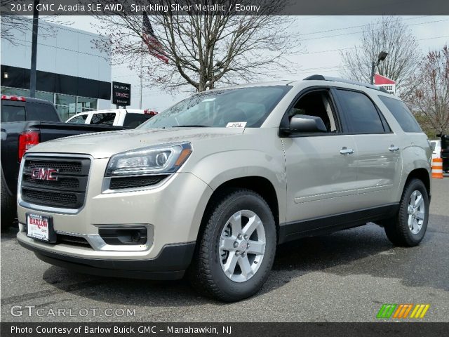 2016 GMC Acadia SLE AWD in Sparkling Silver Metallic