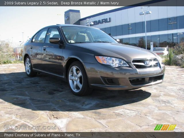 2009 Subaru Legacy 2.5i Sedan in Deep Bronze Metallic