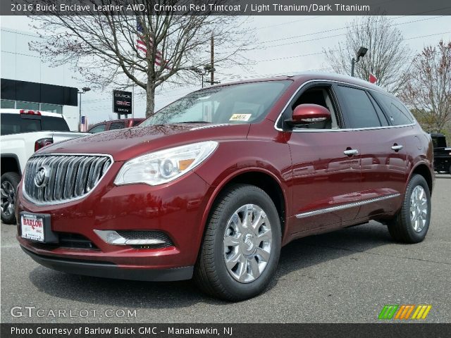 2016 Buick Enclave Leather AWD in Crimson Red Tintcoat