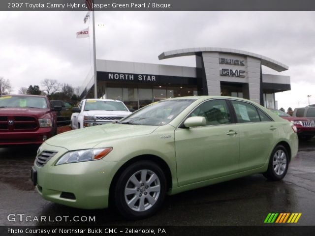 2007 Toyota Camry Hybrid in Jasper Green Pearl