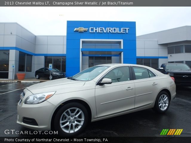 2013 Chevrolet Malibu LT in Champagne Silver Metallic