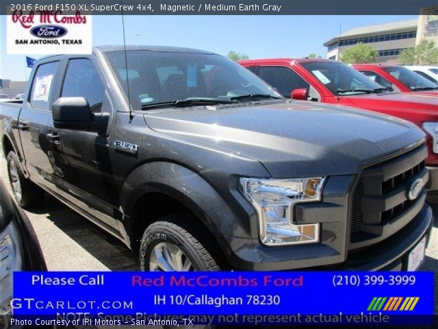 2016 Ford F150 XL SuperCrew 4x4 in Magnetic