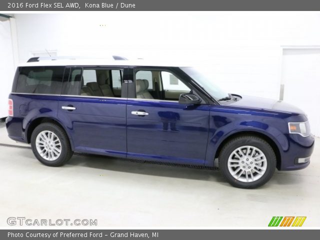 2016 Ford Flex SEL AWD in Kona Blue