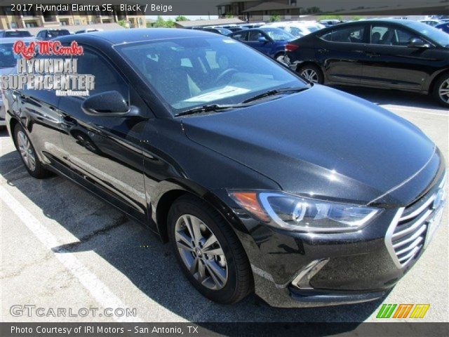 2017 Hyundai Elantra SE in Black