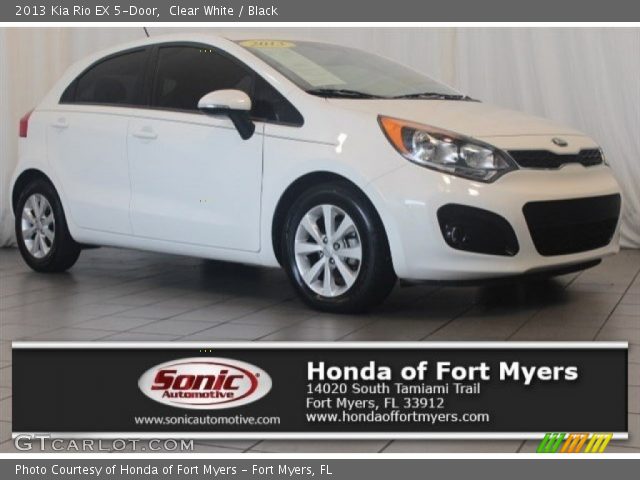 2013 Kia Rio EX 5-Door in Clear White