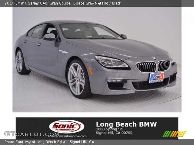 2016 BMW 6 Series 640i Gran Coupe in Space Grey Metallic