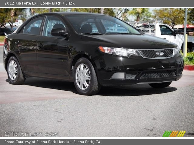 2012 Kia Forte EX in Ebony Black