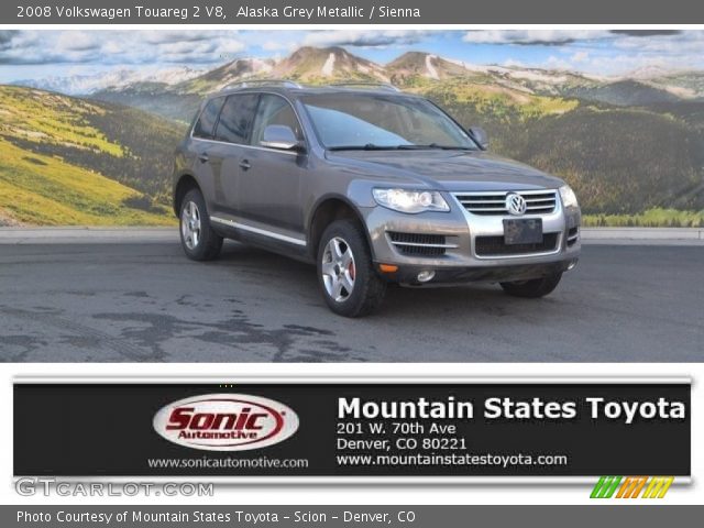 2008 Volkswagen Touareg 2 V8 in Alaska Grey Metallic