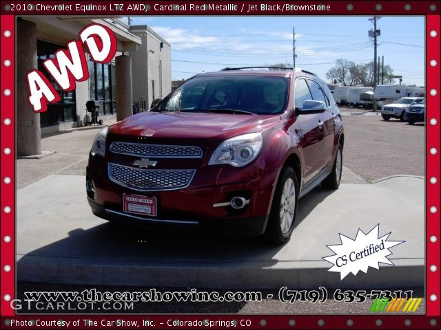 2010 Chevrolet Equinox LTZ AWD in Cardinal Red Metallic