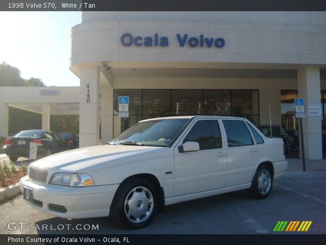 1998 Volvo S70  in White