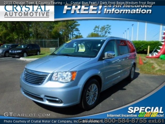2013 Chrysler Town & Country Touring - L in Crystal Blue Pearl