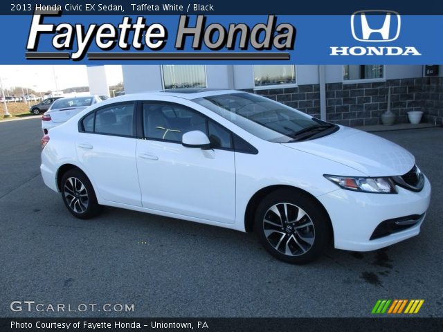 2013 Honda Civic EX Sedan in Taffeta White