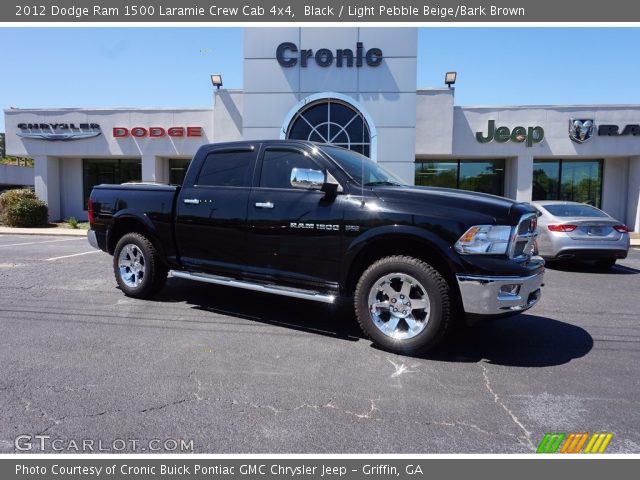 2012 Dodge Ram 1500 Laramie Crew Cab 4x4 in Black