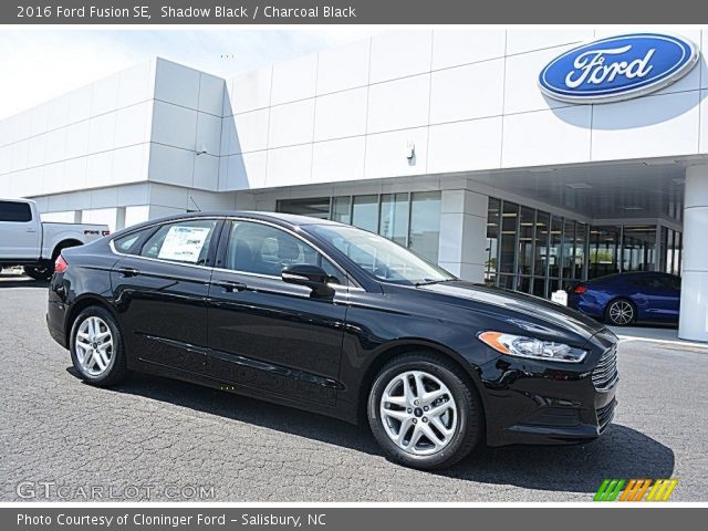 2016 Ford Fusion SE in Shadow Black