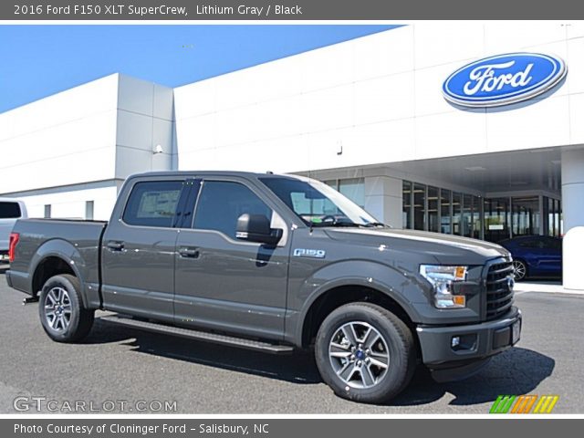 2016 Ford F150 XLT SuperCrew in Lithium Gray