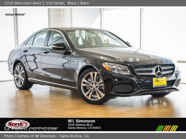 2016 Mercedes-Benz C 300 Sedan in Black