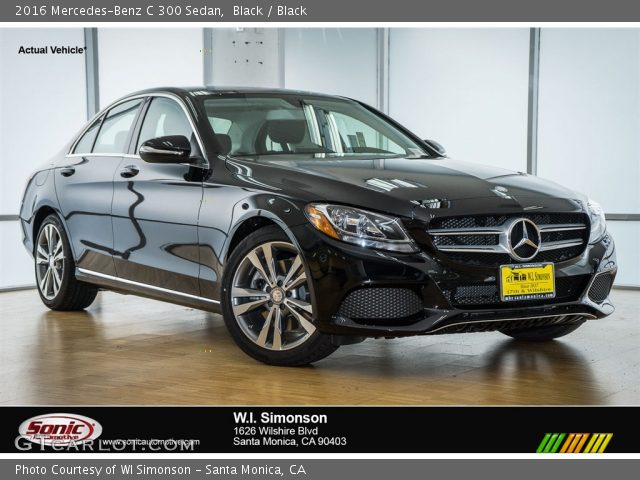 2016 Mercedes-Benz C 300 Sedan in Black