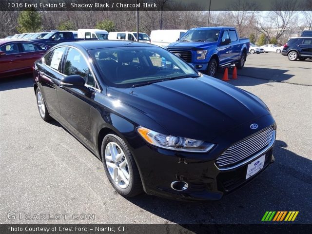 2016 Ford Fusion SE in Shadow Black