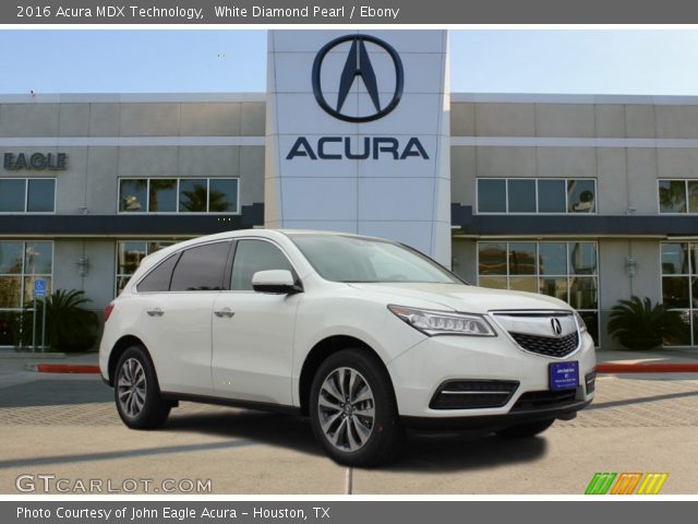 2016 Acura MDX Technology in White Diamond Pearl