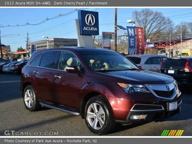 2013 Acura MDX SH-AWD in Dark Cherry Pearl