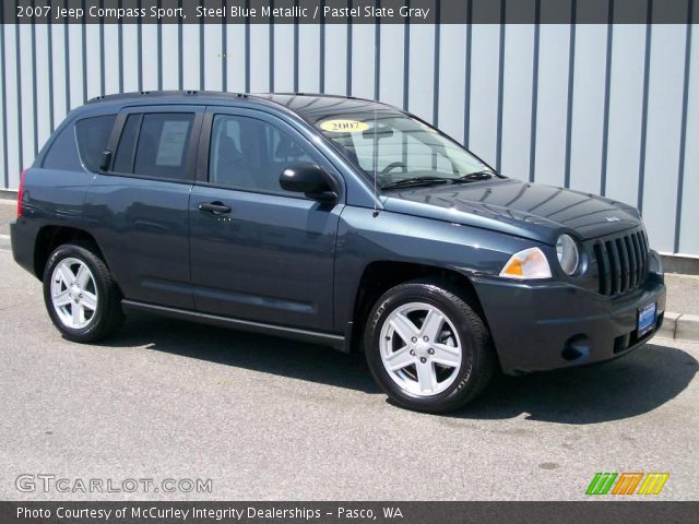 2007 Jeep Compass Sport in Steel Blue Metallic