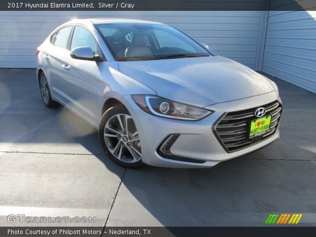 2017 Hyundai Elantra Limited in Silver
