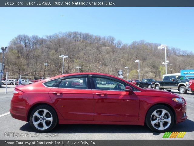 2015 Ford Fusion SE AWD in Ruby Red Metallic